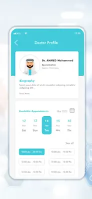 Dallah Hospitals-مستشفيات دله android App screenshot 1